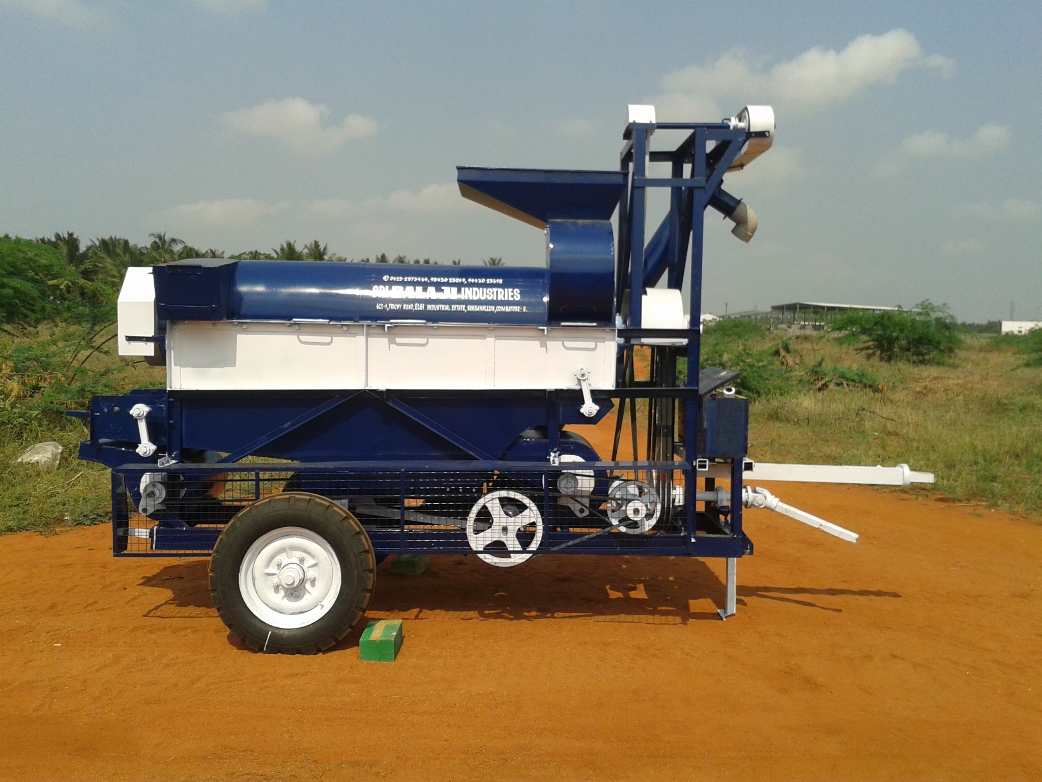 Agricultural processing equipment