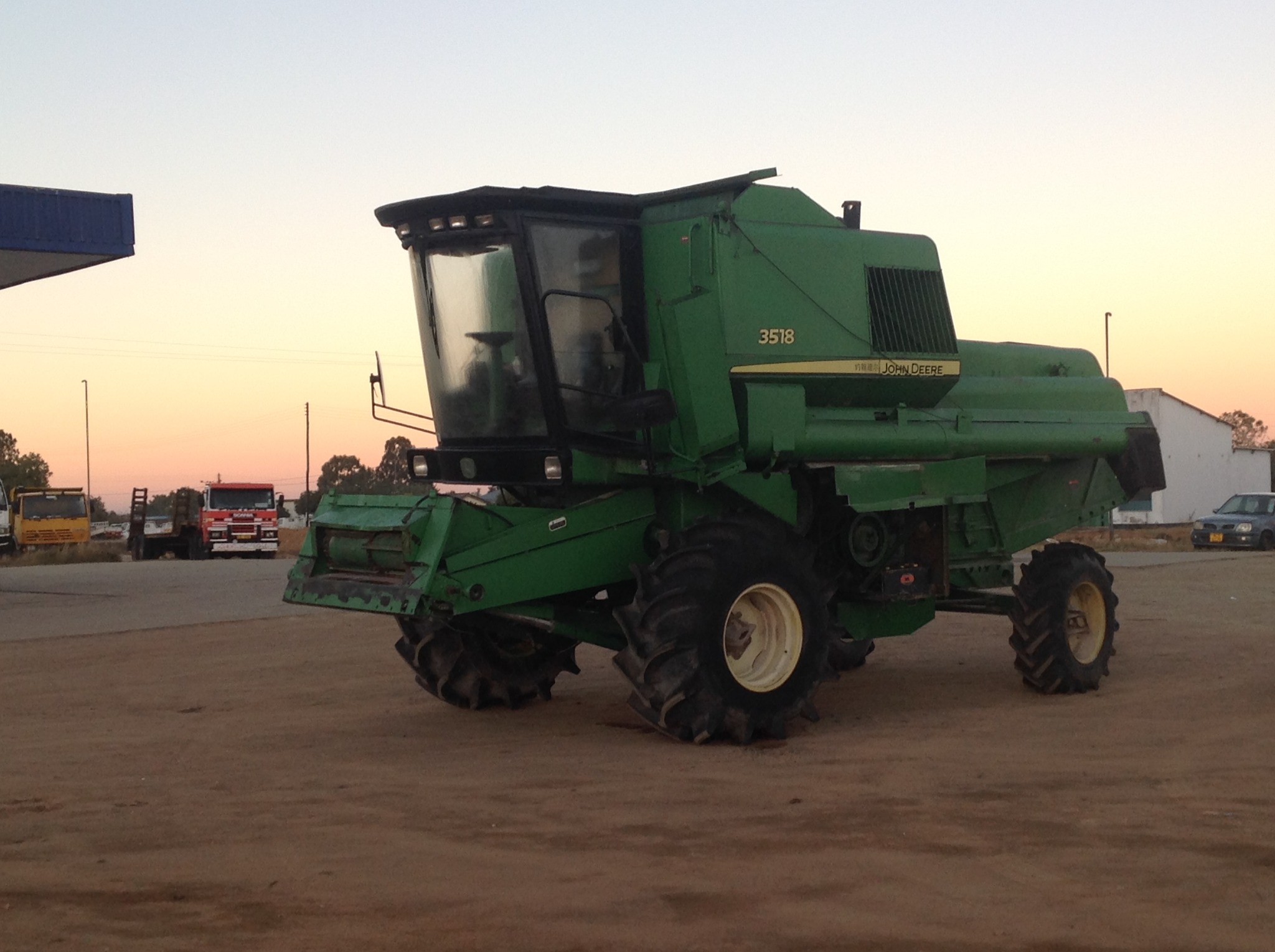 Combine harvester