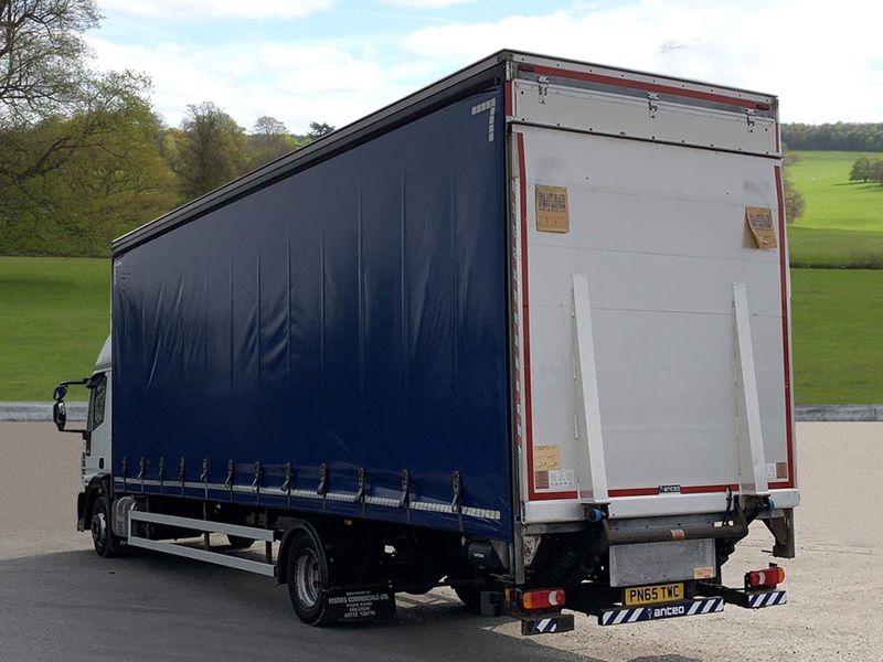 Truck rear view